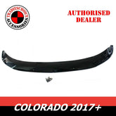 TRADIESCHOICE Bonnet Protector for Holden Colorado RG 2016-2020 Dual Cab | Black Tinted Guard
